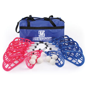 Mini Pop Lacrosse Set - Sticks, Balls And Holdall