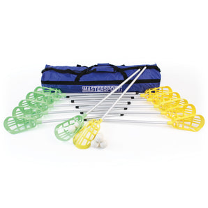 Pop Lacrosse Set - Sticks, Balls And Holdall