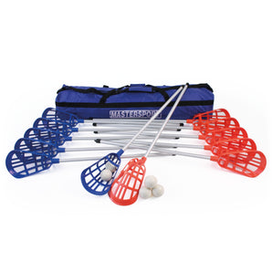 Pop Lacrosse Set - Sticks, Balls And Holdall