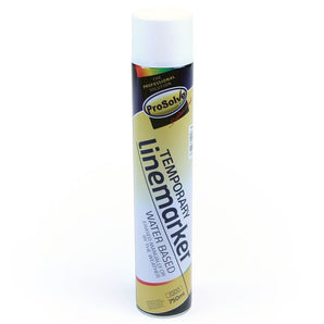 WHITE LINE MARKING SPRAY PAINT - 750ml Temporary or Permanent  Pk of 3