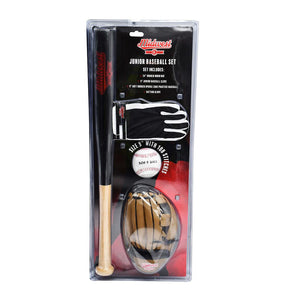 Midwest Junior Baseball Set - Bat, Ball and Glove