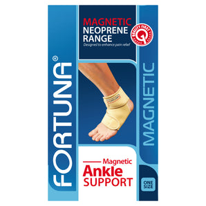 Fortuna Magnetic Neoprene Ankle Support Universal