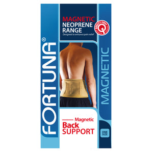 Fortuna Magnetic Neoprene Back Support Universal