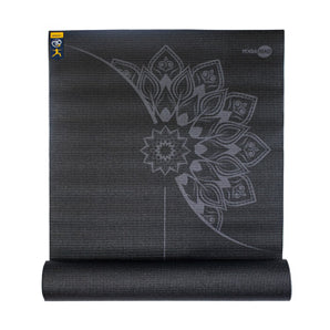 Yoga-Mad Mandala Alignment Yoga Mat - 4mm