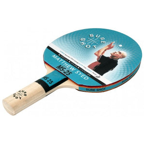 Sure Shot Matthew Syed 25 Table Tennis Bat