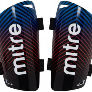 Mitre Deflekta Football Black Shin Guards