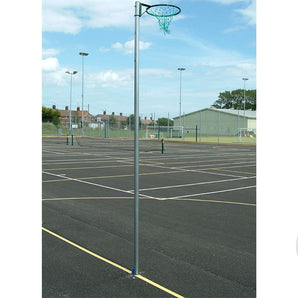 Harrod Netball Posts - Socketed, 10mm Ring - PAIR  Sold by Alliance Sports Innovation