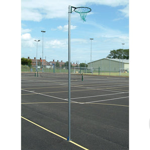 Harrod Regulation Netball Posts - Socketed, 16mm Ring - PAIR  Sold by Alliance Sports Innovation