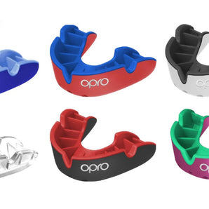 OPRO Silver Self-Fit Mouthguard