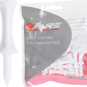 Pure2improve Step Tees (Bag of 25)