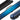 PowerGlide Cue Case Svartur 2 Piece - Blue