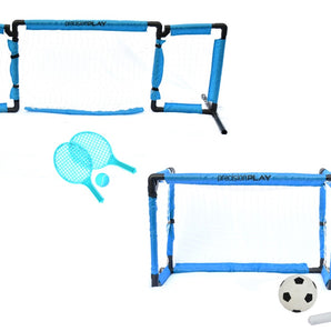 Precision PLAY 2 in 1 Combo Set (Football Goal and Tennis Net)