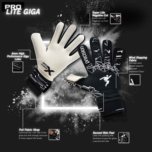 Precision Fusion X Pro Lite Giga Football Goal Keeper Gloves