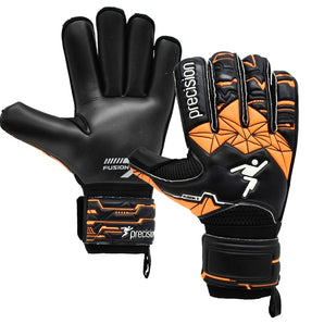 Precision Fusion X Roll Finger Protect Football Goal Keeper Gloves