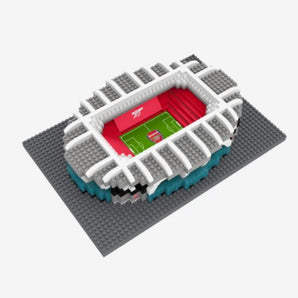 Official 3D Building BRXLZ Mini Football Team Stadium - Approximately 1347 pieces in total