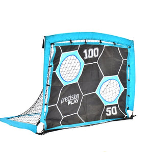 Precision PLAY 2 in 1 Pop-up Target Football Shooter Goal