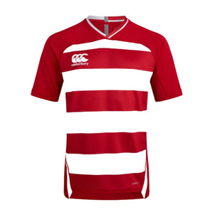 Canterbury Rugby Vapodri Evader Hooped Jersey Match Top