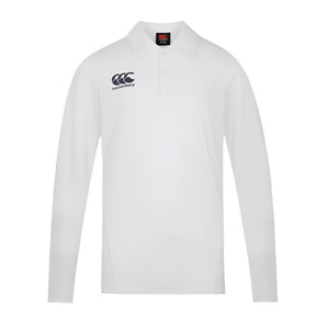 Canterbury Cricket Performance Junior Polo LS