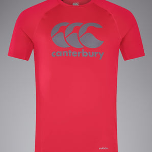 Canterbury Rugby Large Logo Superlight Tee Top