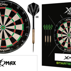 XQMax Starter Darts Set - Board and Darts