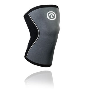 Rehband RX Knee Sleeve 7mm - Steel Grey Black