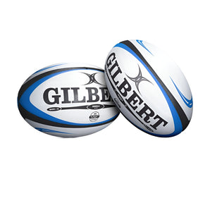 Gilbert Omega Match Rugby Ball Blue/Black - Bulk Buy