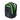 Gilbert Club V4 Rugby Rucksack - Black/Green