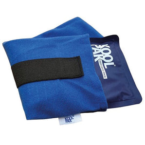 Koolpak Hot & Cold Gel Pack with Elasticated Compression Wrap and Cover - Pk of 12 or 24