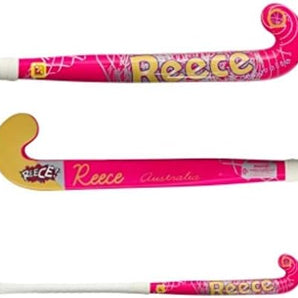 Reece RX-90 Junior Hockey Stick - Pink/Gold