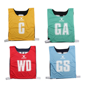 Gilbert Reversible Netball Bibs (set of 7)