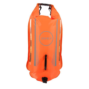 Zone3 Recycled 2 LED Light Backpack Swim Safety Buoy/Dry Bag (28L)