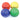 Masterplay Skinned Foam Ball (Set of 4)