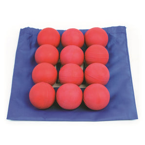 MasterSport RUBBER SPONGE CRICKET BALLS  63mm pk12  Sold By Alliance Sports Innovation