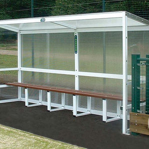 Harrod Aluminium Team Shelter - 4mtr (8 person) Sold by Alliance Sports Innovation