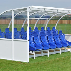 Harrod Elite Team Shelter - 5m (15 person) Blue or Red Options -  Sold by Alliance Sports Innovation