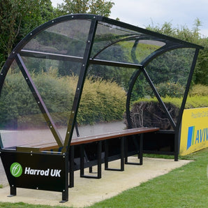 Harrod Panoramic Team Shelter - 6m  Sold by Alliance Sports Innovation