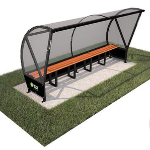 Harrod Panoramic Team Shelter - 4m  Sold by Alliance Sports Innovation