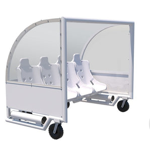 Harrod Portable Team Shelter - 2.5m  4 Seater Sold by Alliance Sports Innovation