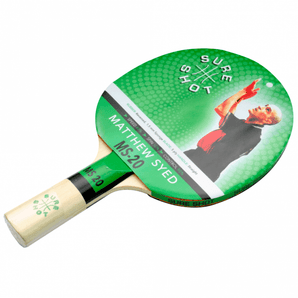 Sure Shot Matthew Syed 20 Table Tennis Bat