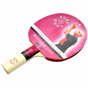 Sure Shot Matthew Syed 30 Table Tennis Bat