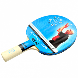 Sure Shot Matthew Syed 40 Table Tennis Bat