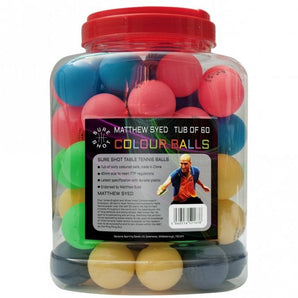 Sure Shot Matthew Syed Barrel of 60 coloured balls