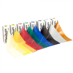 THERABAND Professional Latex Resistance Bands - 6 Yards