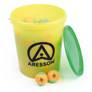 Aresson +10 Mini Tennis Ball Orange/Green 46g - 75mm