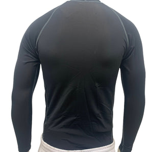 Alliance Sports Junior Elite Compression Baselayer Long Sleeve Top - Black