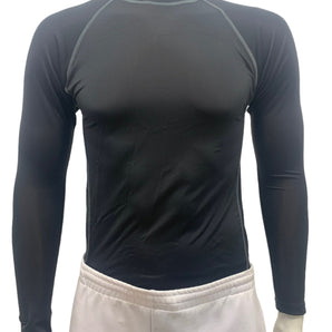 Alliance Sports Junior Elite Compression Baselayer Long Sleeve Top - Black