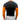 Alliance Sports Junior Elite Compression Baselayer Long Sleeve Top - Black Orange