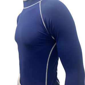 Alliance Sports Junior Elite Compression Baselayer Long Sleeve Top - Navy