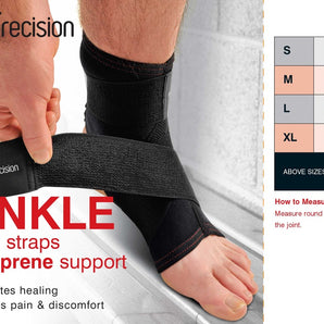 Precision Neoprene Ankle with Strap Support