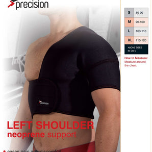 Precision Neoprene Half Shoulder Support (Left)